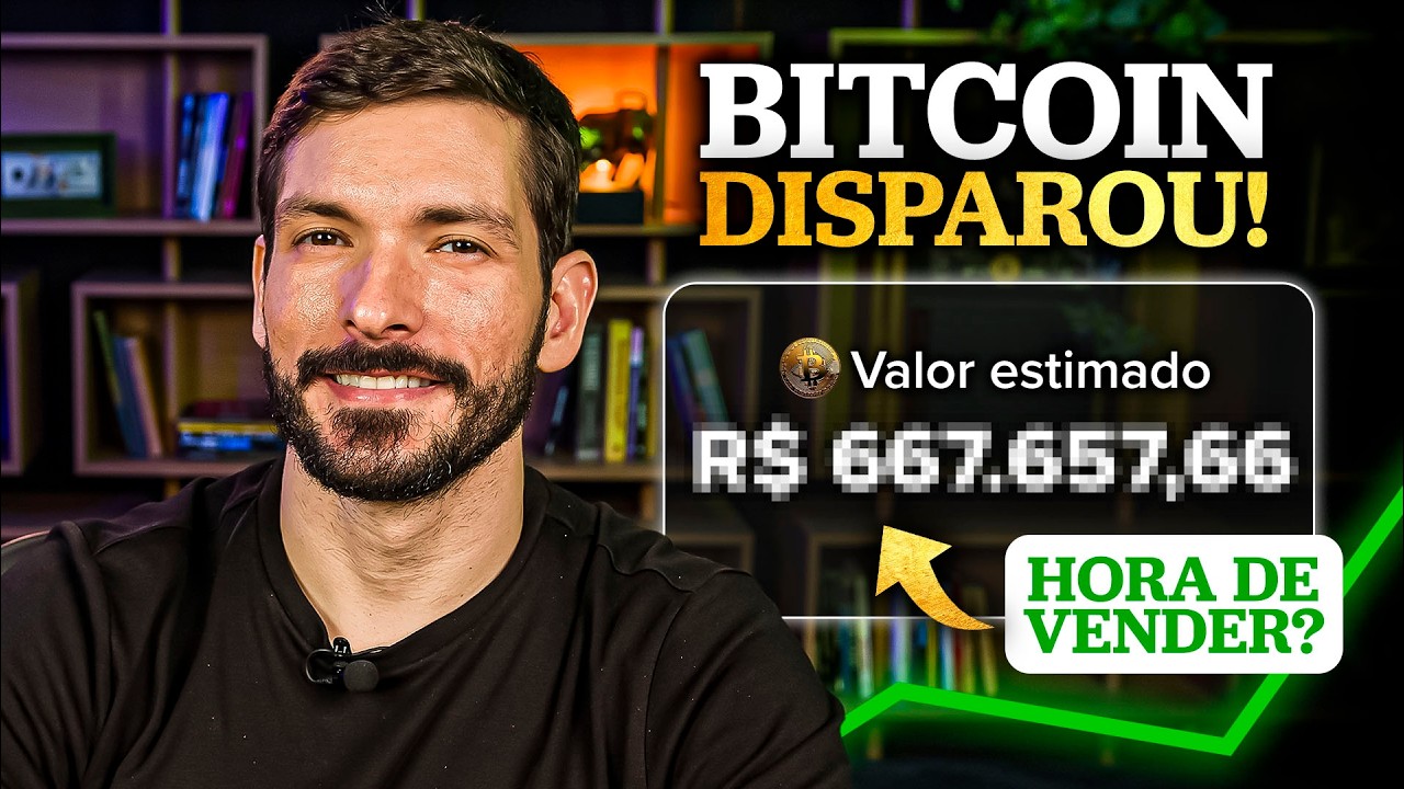 POR QUE O BITCOIN NÃO PARA DE SUBIR? | Chegou o momento de vender ou ainda dá tempo de comprar?
